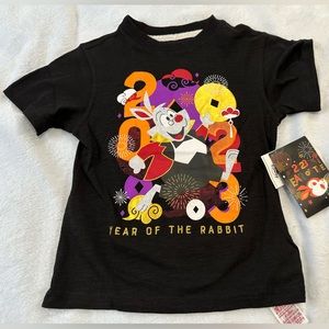 ⭐️NWT ❤️Disney 2023 year of the rabbit T-shirt